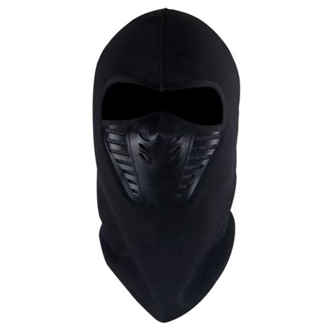 Tagvo Warm Balaclava Full Face Cover With Breathable Mesh Silicone Panel Winter Fleece Neck