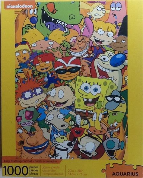 Nickelodeon Rugrats Spongebob Squarepants Hey Arnold Aaahh Etsy