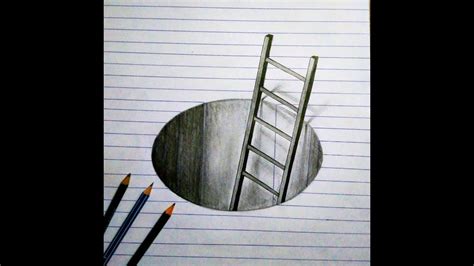 Amazing 3d Pencil Drawings Easy Amazing 3d Pencil Drawings By Epicmaurice M