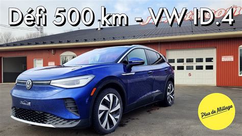 Vw Id4 Pro S Défi 500 Km Electrify Canada Youtube