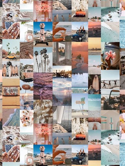 'beach vibe aesthetic collage ' iPhone 11 - Soft by ...