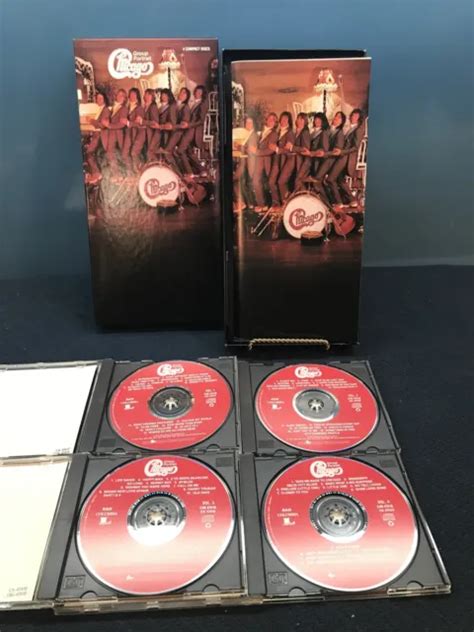 Chicago Group Portrait 4 Cd Box Set And Booklet Columbia 1991 Very