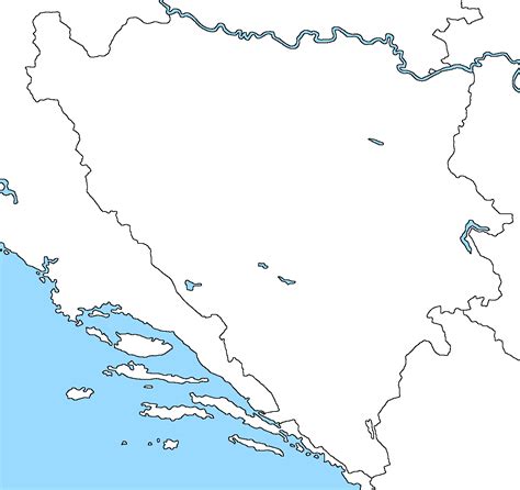 Blank Map Of Bosnia And Herzegovina Bosna I Hercegovina Timelapse