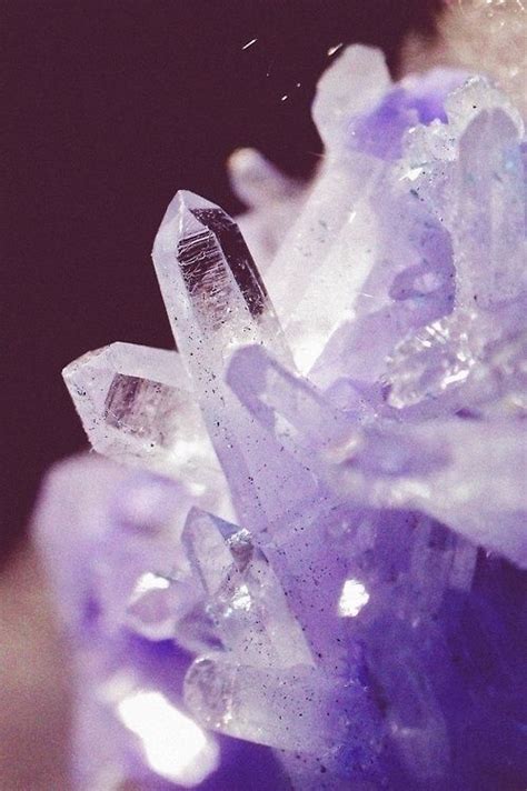 Purple Crystals Crystal Aesthetic Crystals Minerals