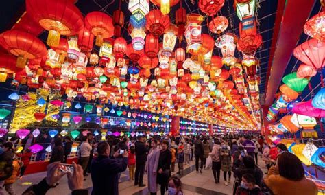 Lantern Show Held Ahead Of Spring Festival In Yuncheng N China