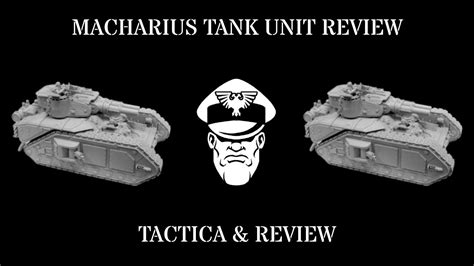 Macharius Tank Unit Review Competitive 9th Ed Warhammer 40000 Youtube
