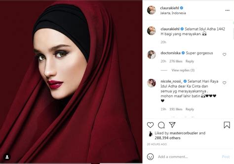 Bikin Pangling Cinta Laura Pakai Hijab Ini Penampakannya Fajar