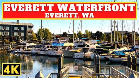 Beautiful Everett Waterfront Everett Washington 🇺🇸 Youtube