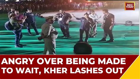 Kailash Kher Lashes Out On Organisers At Khelo India University Games Event In Lucknow Youtube