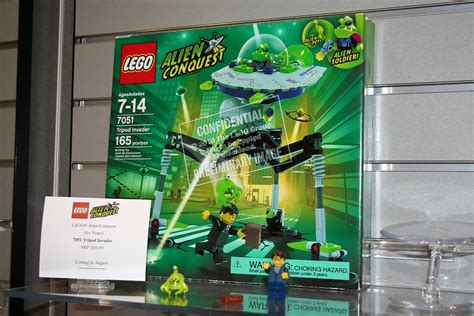 Toy Fair 2011 Coverage Lego Alien Conquest Parry Game Preserve