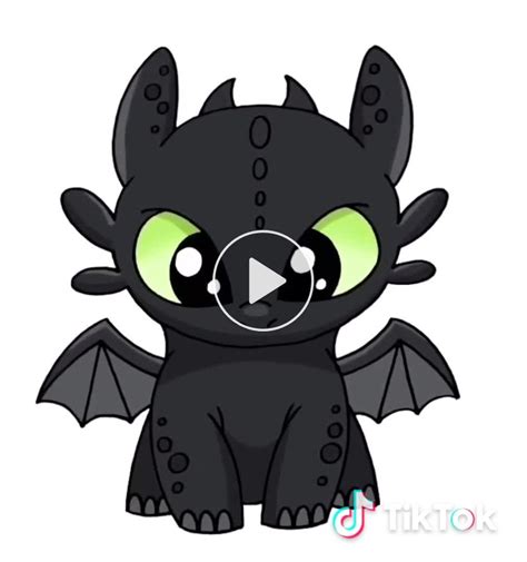 Kids really enjoy drawing an anime character or any cartoon character. toothless #foryoupage #foryou #trend #featured | Toothless ...