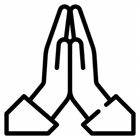 Faith Pray Religion Icon Download On Iconfinder