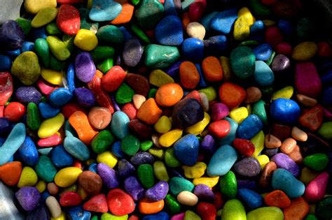 Colorful Colourful Pebbles Rocks Stones 4k Wallpaper Идеи Декор