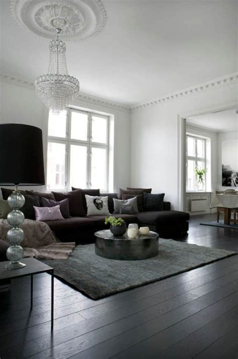 Contrast Chic 7 Rooms That Prove Black Floors Are The Right Choice