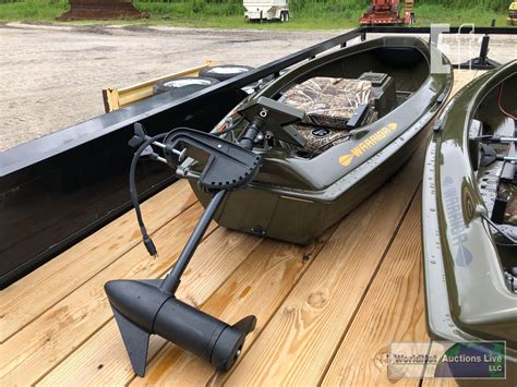 New Warrior One Man Creek Boat Online Auctions
