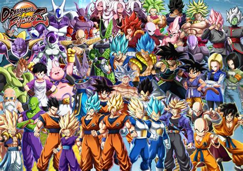 Dragon Ball Fighterz All Characters So Far By Supersaiyancrash On