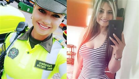 Sexy policía de Colombia cautiva a sus seguidores de Instagram VIRAL TROME COM