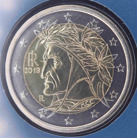 Italien 2 Euro Münze 2019 Euro Muenzentv Der Online Euromünzen Katalog