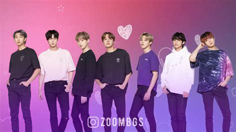 Bts Live Background For Zoom 17 Bts Zoom Backgrounds To Make You Feel