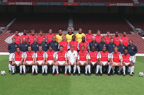 Arsene Wenger 20 Years of Team Photos - Irish Mirror Online