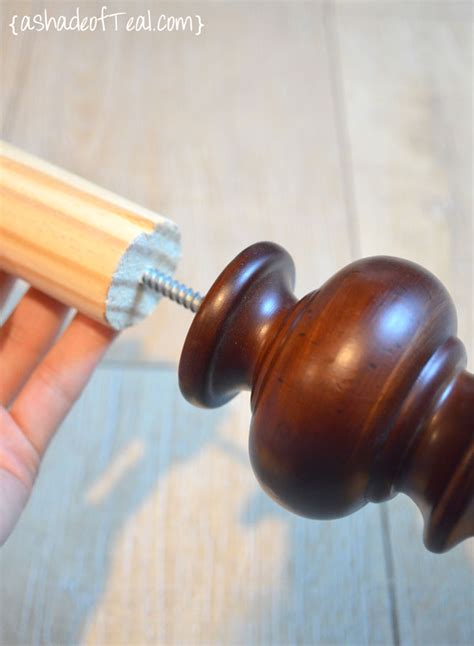Hardwood dowels are sanded, and measure 36 long. DIY- Wood Curtain Rod for Under $20