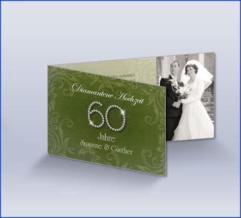 Diamantene hochzeit 60 jahre ehe feiern. daskartendruckhaus.de