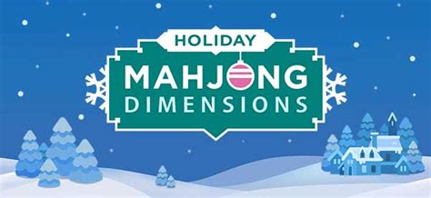 Play Holiday Mahjong Dimensions Usa Today