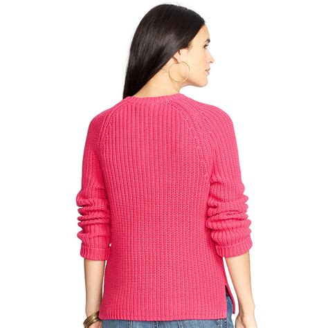 Cotton Raglan Sweater