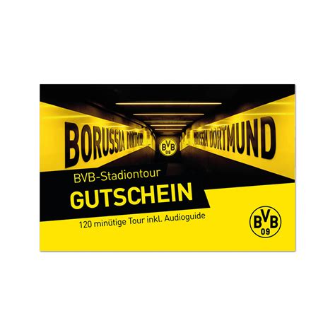Find the latest borussia dortmund news, transfers, rumors, signings and more, brought to you by the insider fans and analysts at bvb buzz. BVB-Stadiontour Gutschein | Utensilien | Stadion ...