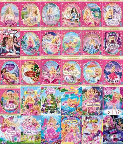 List Of All The Barbie Movies In Order