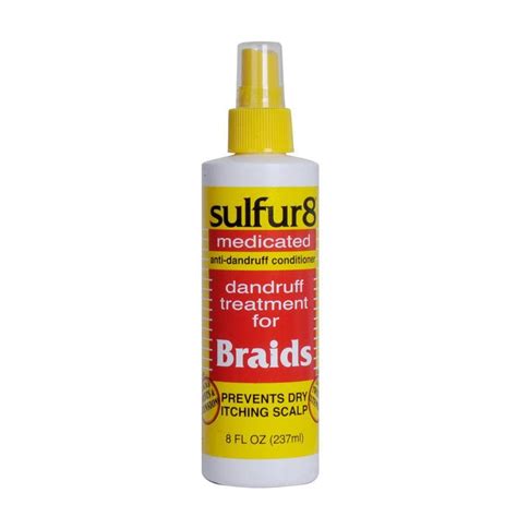 Sulfur 8 Medicated Anti Dandruff Conditioner And Dandruff Treatment