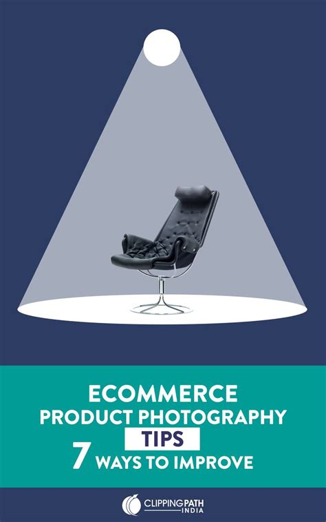 An Image Of A Chair With The Words Ecommer Product Photography Tips 7