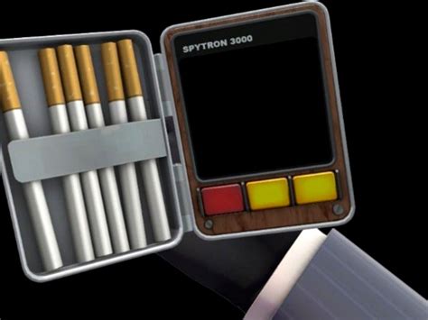 Team Fortress 2 Spy Cigarette Case By Clermont33 3d Model