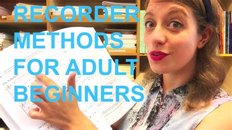 You can find marc thil on amazon. RECORDER BOOKS FOR ADULT BEGINNERS - YouTube