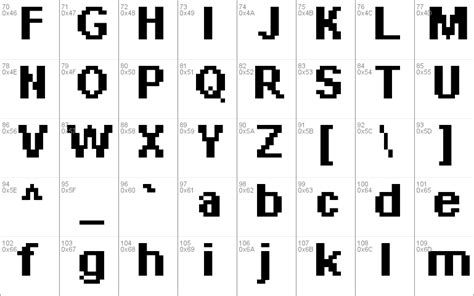 Pixelated Arial Bold 11 Windows Font Free For Personal