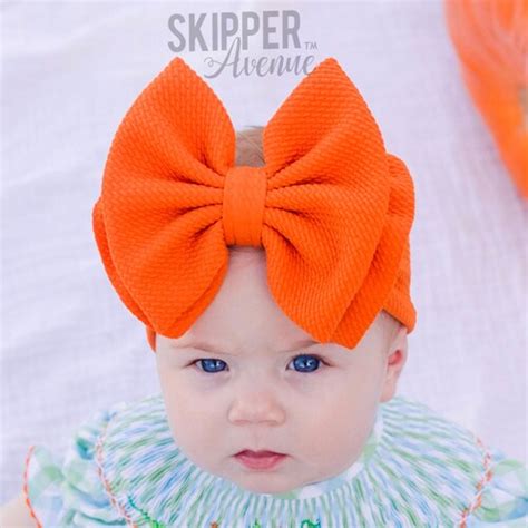 TANGERINE Stand Up Headwraps Permanently Sewn Pull Proof Etsy