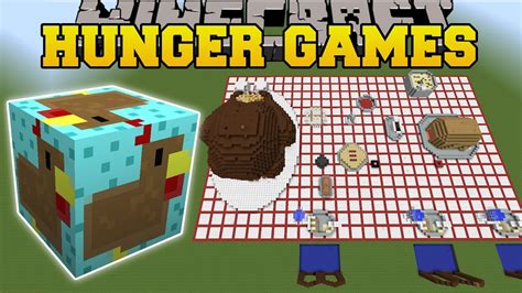 Minecraft Thanksgiving Dinner Hunger Games Lucky Block Mod Modded Mini Game Youtube