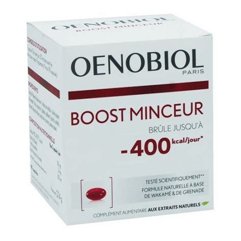 Produits Oenobiol Boost Minceur Boite De 90 Capsules Pharmacie De La