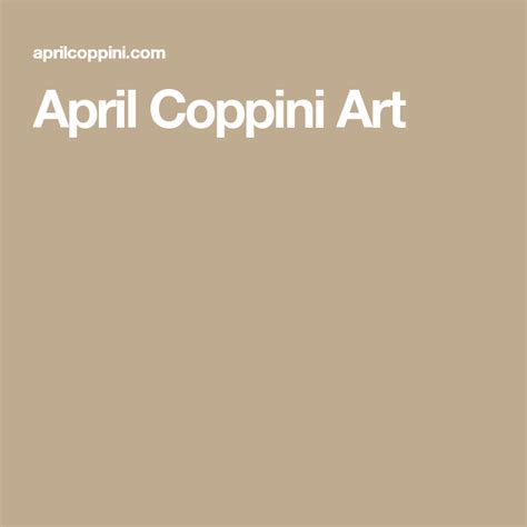 April Coppini Art
