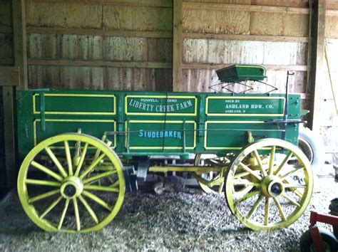 I Have An Antique Studebaker Grain Wagon With The Original