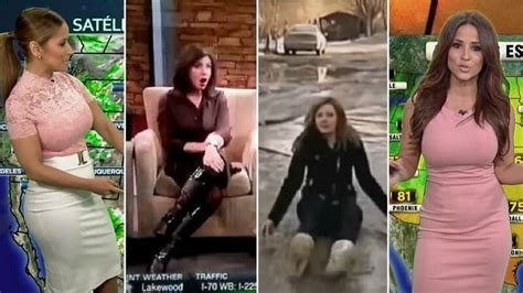 Weather Girl Has A Wardrobe Malfunction On Live Television And Here Is How She Handled It