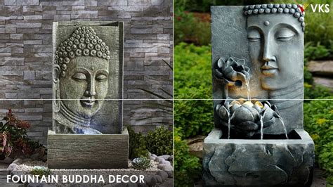 Waterfall Feature Buddha Home Decor Ideas Tabletop Water Fountain