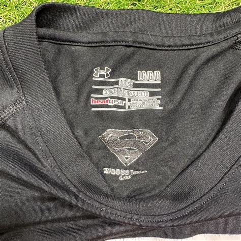 Under Armour Superman Alter Ego Breast Cancer Awareness Heat Gear T Shirt Mens L Ebay