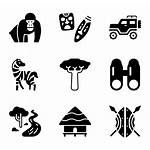 Safari African Icons Icon Interface