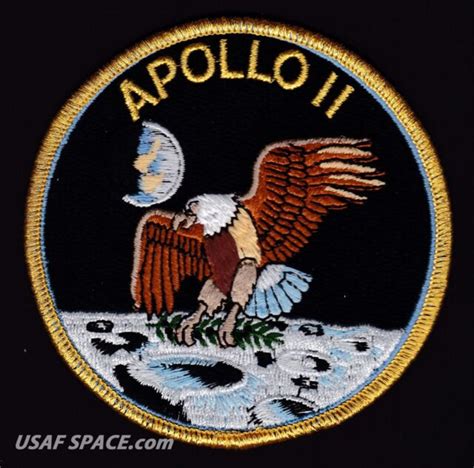 Authentic Apollo 11 Ab Emblem Nasa Space Mission Patch Armstrong Aldrin