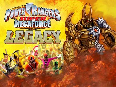 Power Rangers Super Megaforce Legacy Action Game