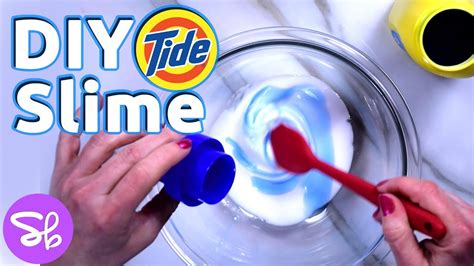 Diy Tide Slime Recipe How To Make Slime With Tide Youtube