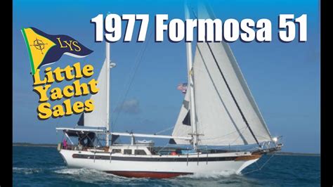 Sold 1977 Formosa 51 Sailboat For Sale At Little Yacht Sales Kemah