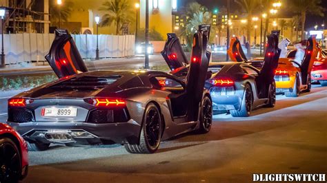 Exotic Cars Go For A High Speed Cruise Youtube