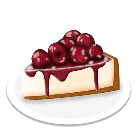 딸기 체리 치즈 케이크 그림 치즈 케잌 음식 삽화 케이크 Png 일러스트 및 Psd 이미지 무료 다운로드 Pngtree